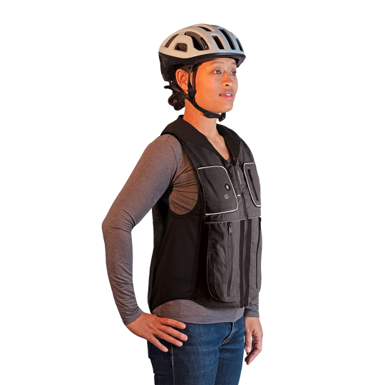 B’Safe Cyclist Airbag HiVis Yellow Size S Color Jaune